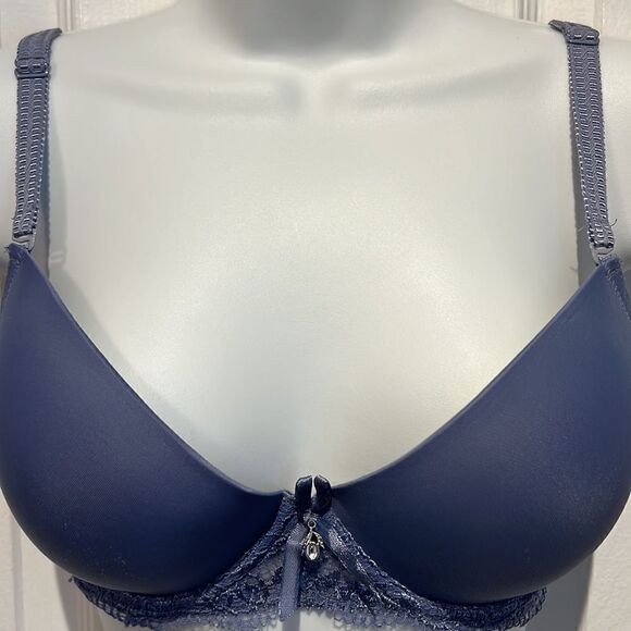 La Vie en Rose Padded Lace Detail Bra Size 34C NWOT - Picture 4 of 10